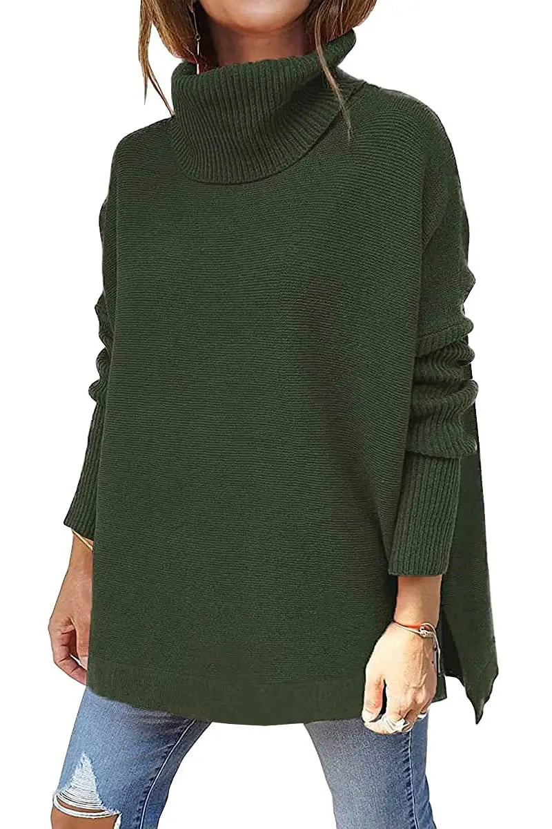Bea™ - hochkragen Strickpullover