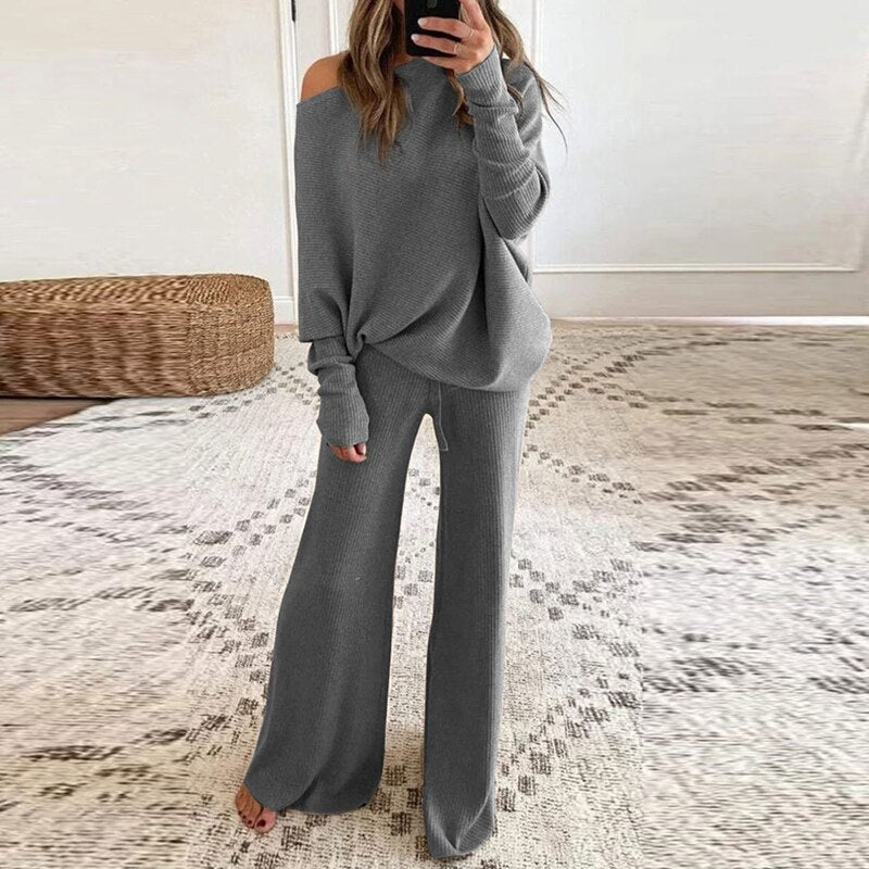 Elliana - Lässiges Herbst-Loungewear-Set für Damen