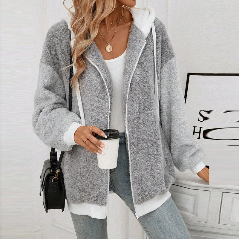 Orla - Langärmeliger Kapuzenpullover