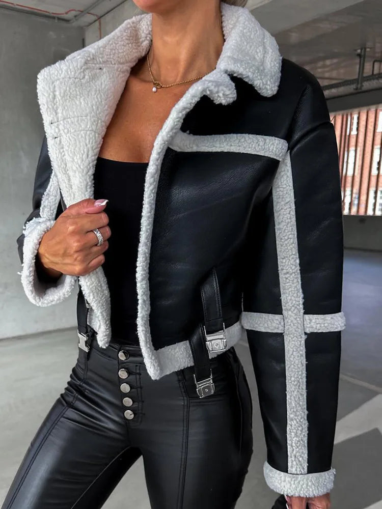 Lynna - Modische Lederjacke für Damen