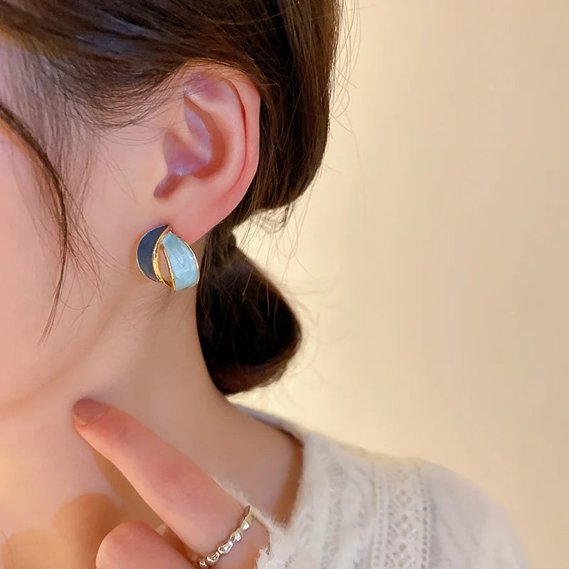Micara - Ocean Swirl - Ohrringe