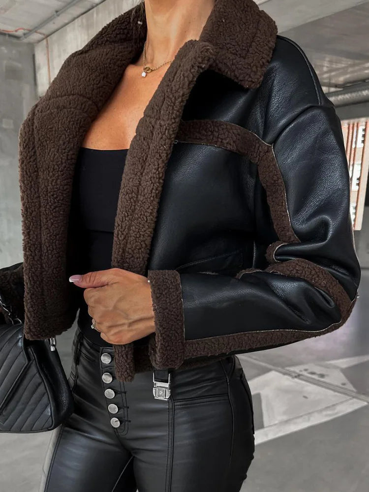 Lynna - Modische Lederjacke für Damen