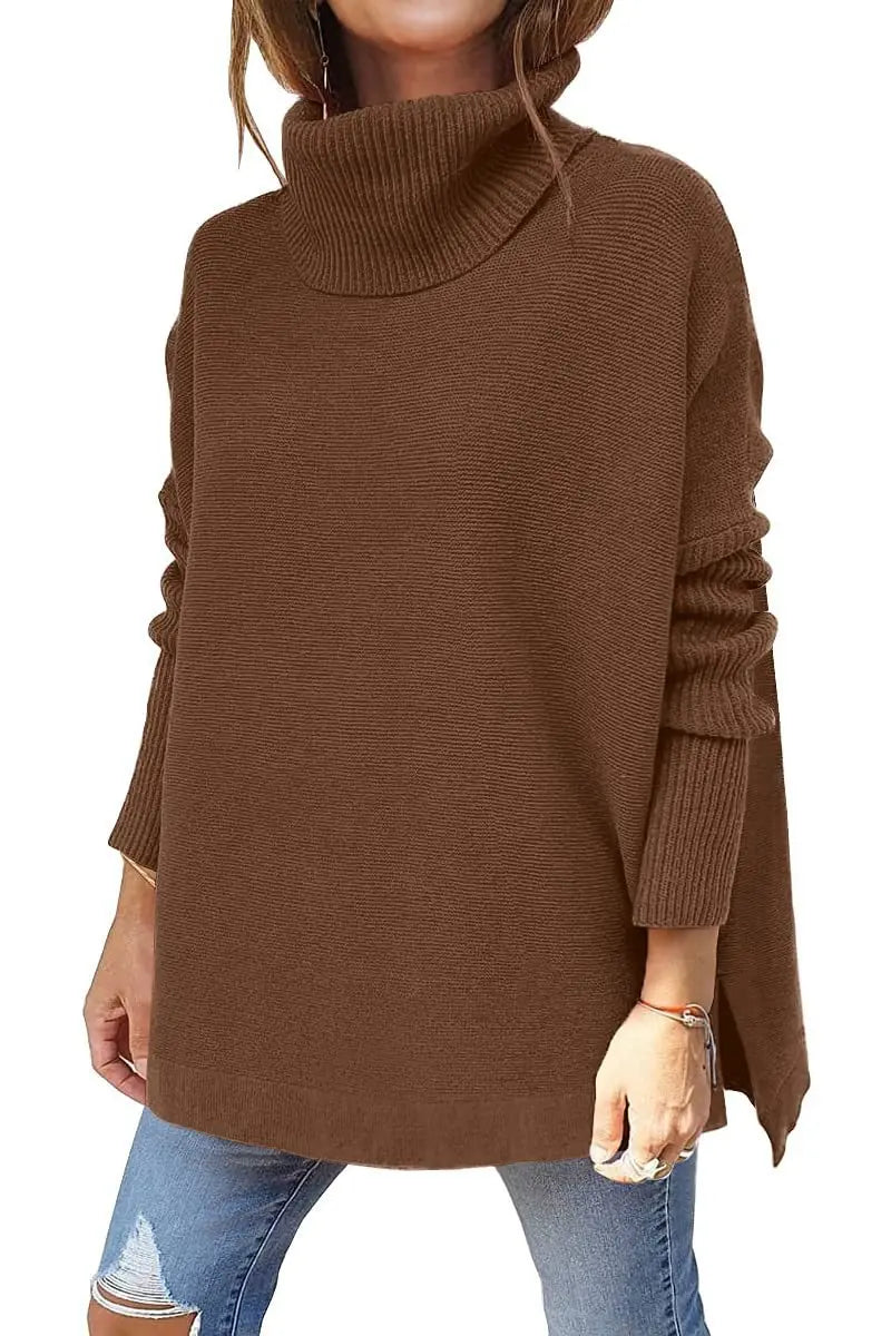 Bea™ - hochkragen Strickpullover