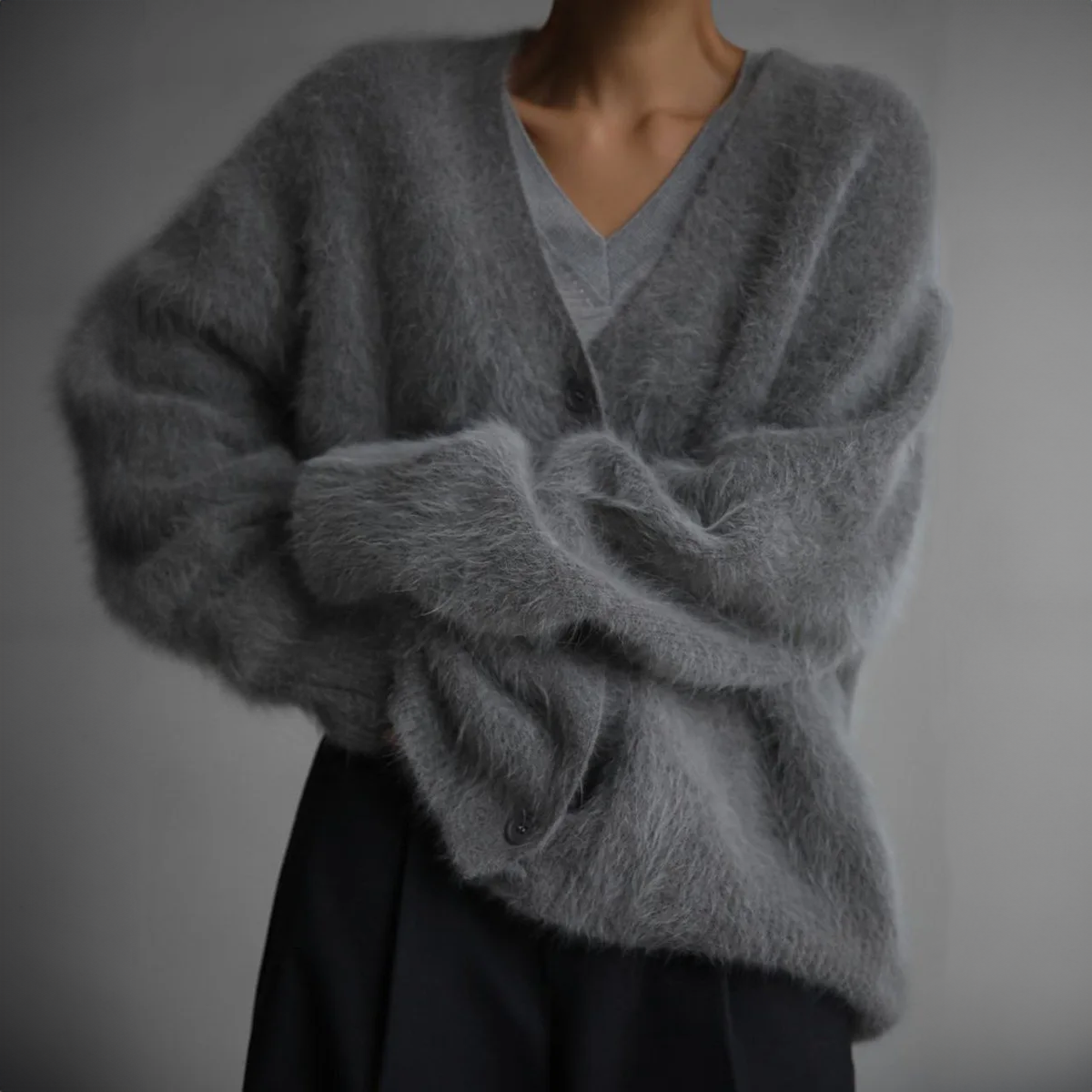 Rose | Bequemes Oversized Kaschmir-Pullover