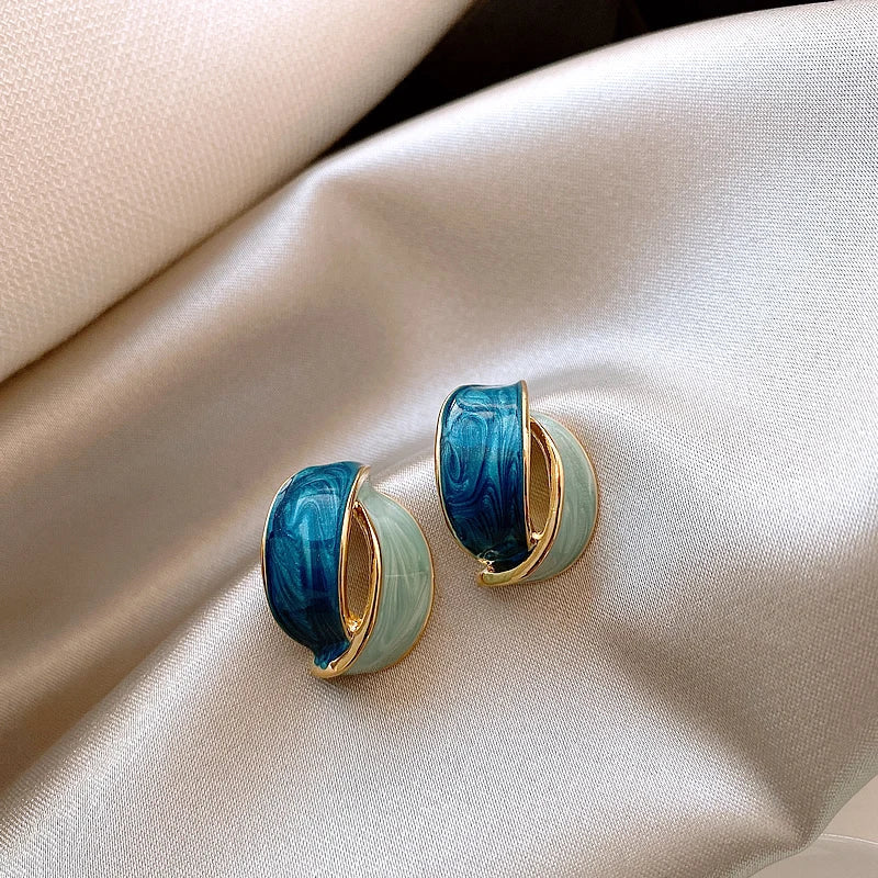 Micara - Ocean Swirl - Ohrringe