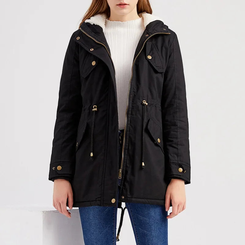 Bonafita Edith | Warme Winter-Parka mit Fleecefutter – Perfekt für die kalten Tage