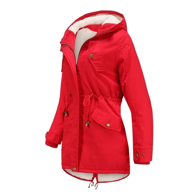 Bonafita Edith | Warme Winter-Parka mit Fleecefutter – Perfekt für die kalten Tage