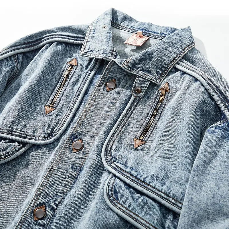 Prosper | Slim Stilvolle Herren-Moto-Jacke