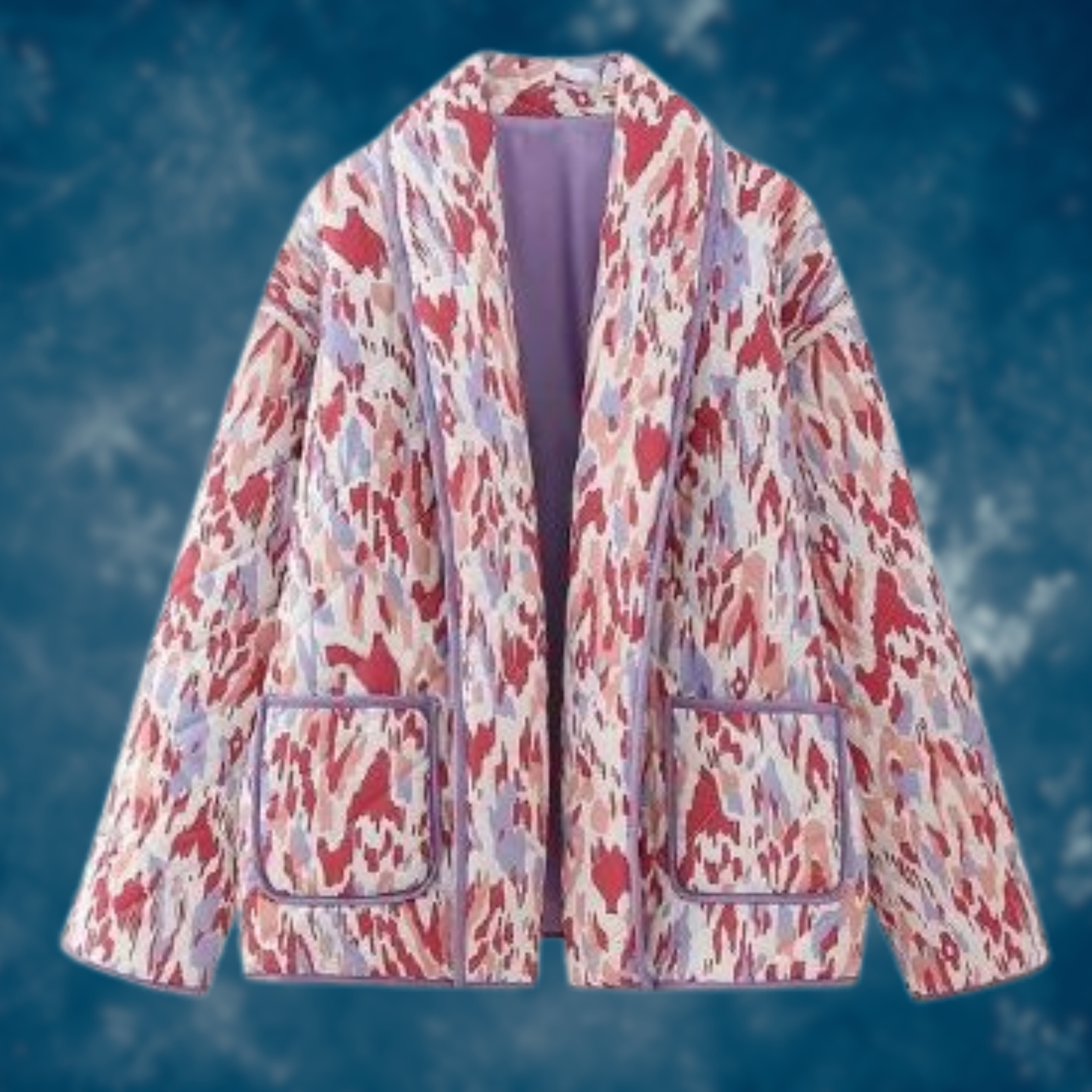 Rhealy - Gesteppte Vintage-Jacke für Damen