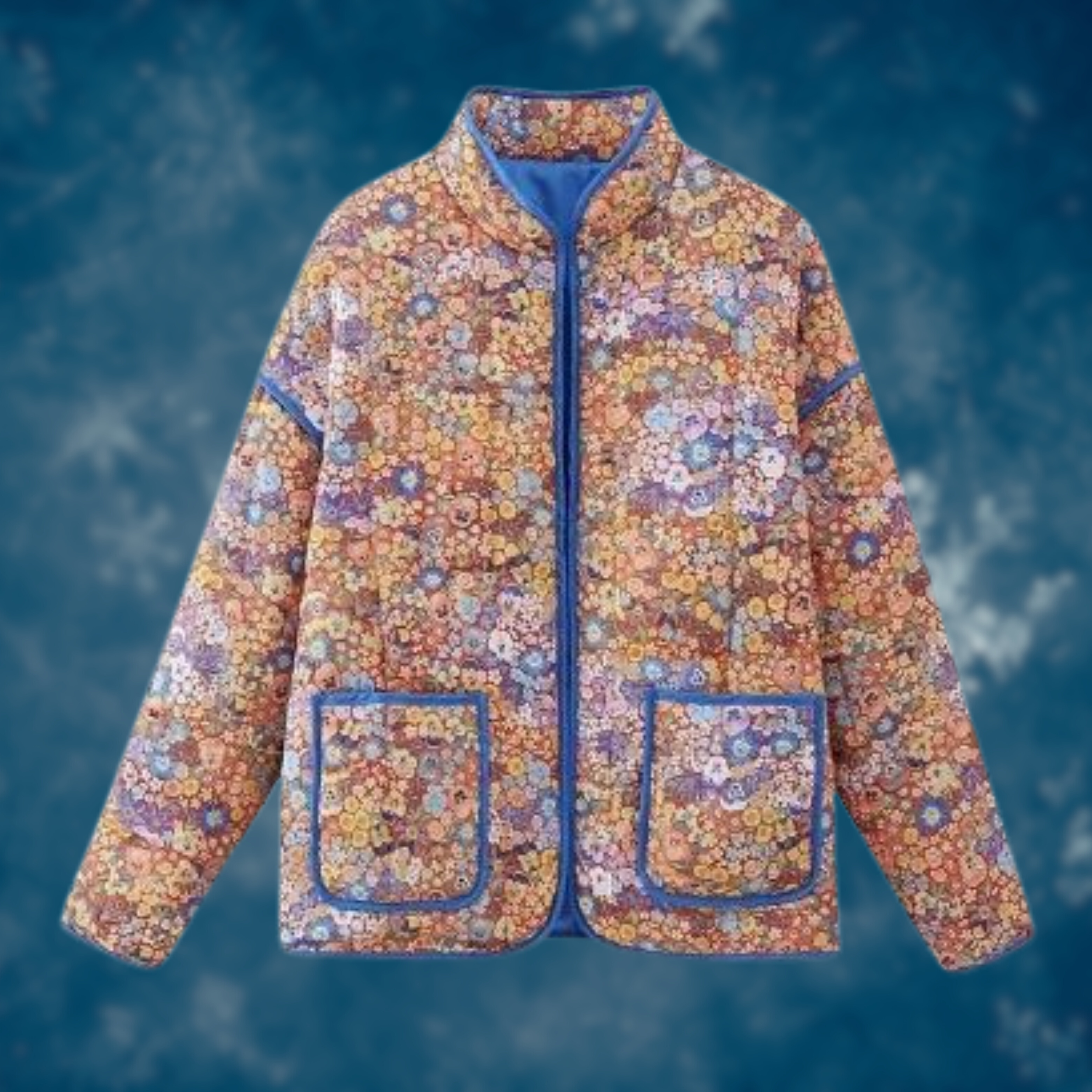 Rhealy - Gesteppte Vintage-Jacke für Damen
