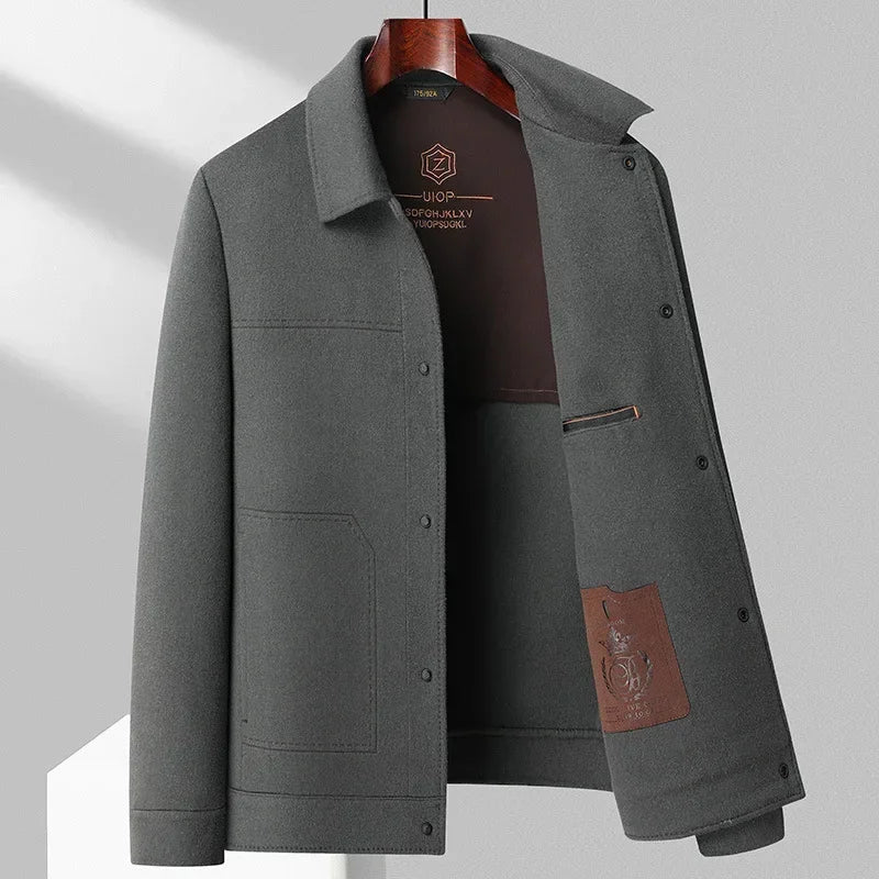 Klassische Herren Wolljacke - Elegant & Zeitlos
