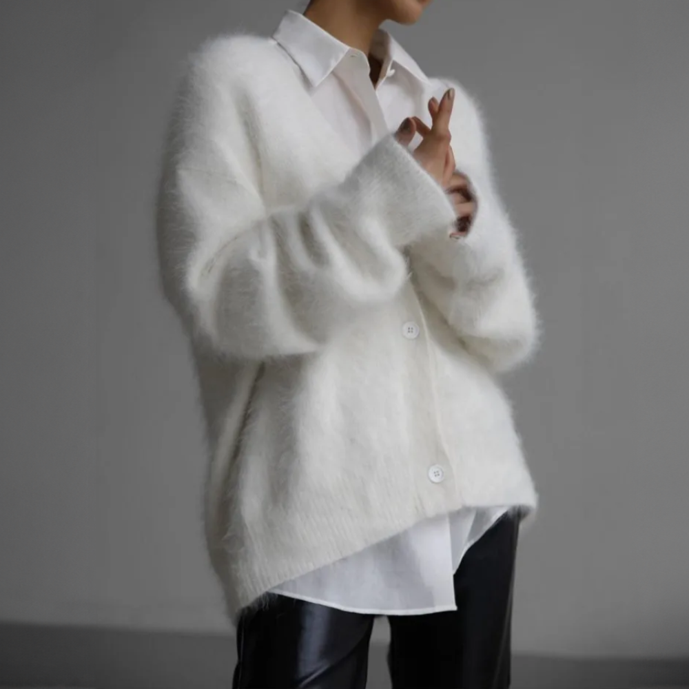 Rose | Bequemes Oversized Kaschmir-Pullover