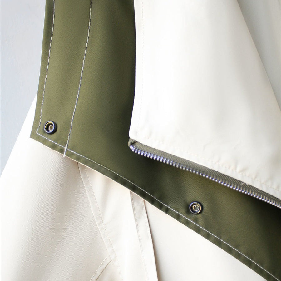 Silke - Modischer Trenchcoat mit Kapuze