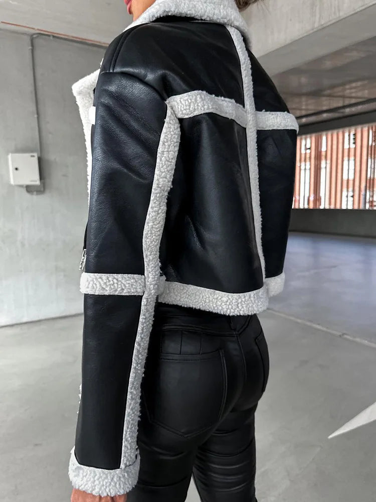 Lynna - Modische Lederjacke für Damen