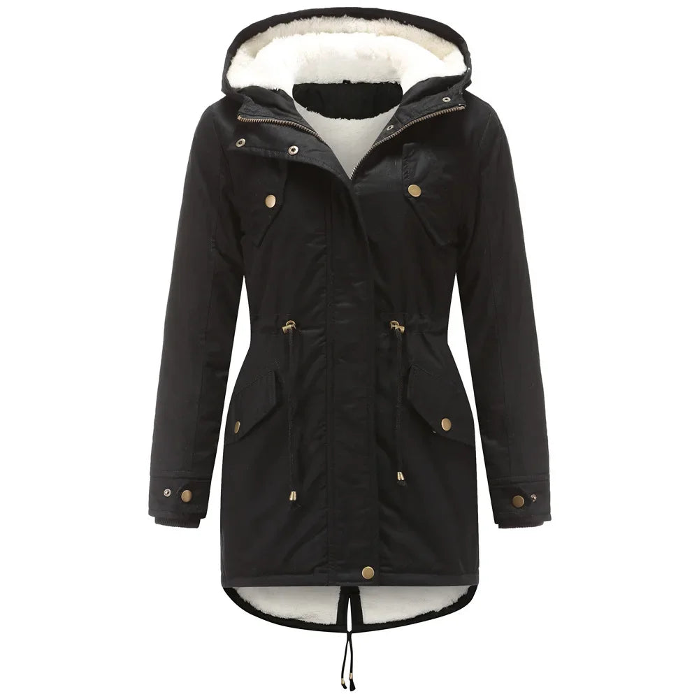 Bonafita Edith | Warme Winter-Parka mit Fleecefutter – Perfekt für die kalten Tage