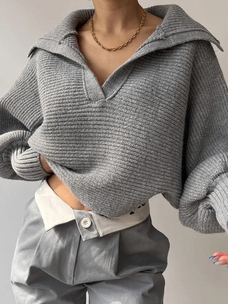 Helga | Klobiger Strickpullover Pullover Pullover