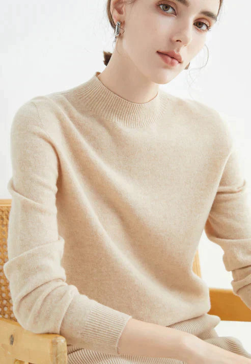 Lässiger Rollkragenpullover für Damen