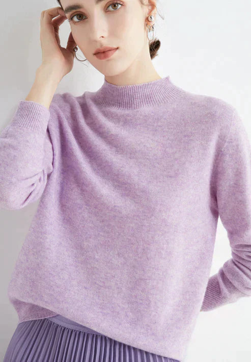Lässiger Rollkragenpullover für Damen