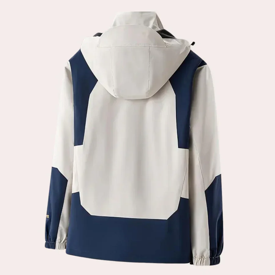 Hochwertige Herren-windjacke mit kapuze