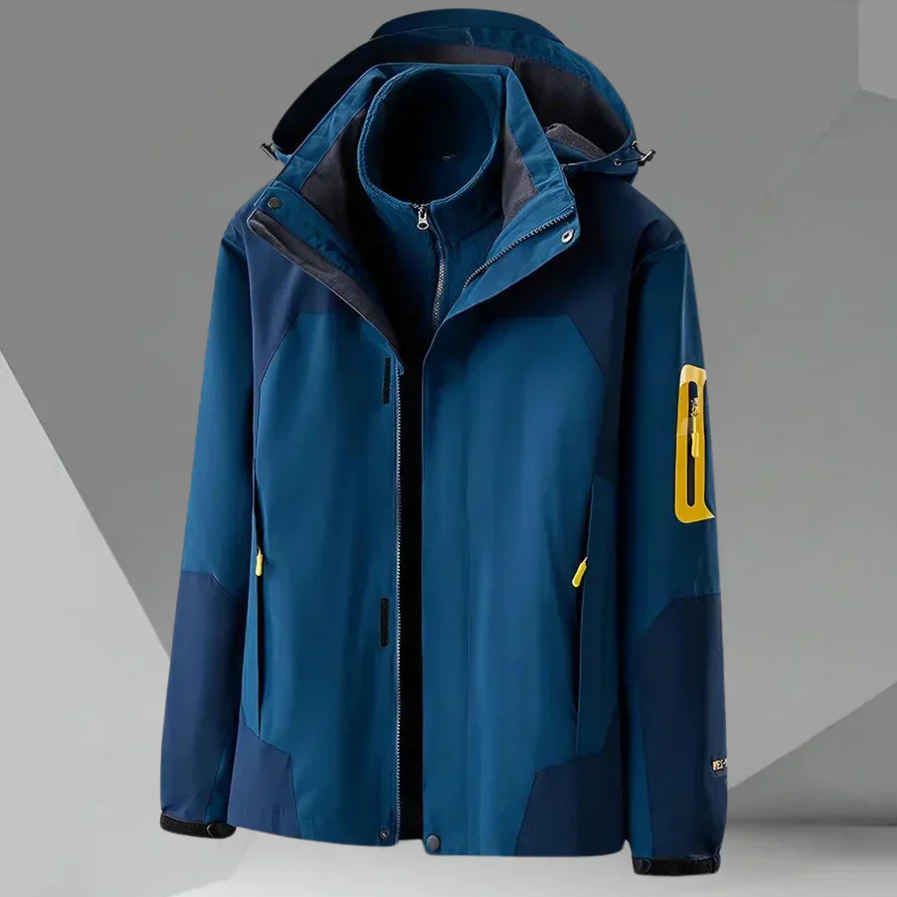 Hochwertige Herren-windjacke mit kapuze