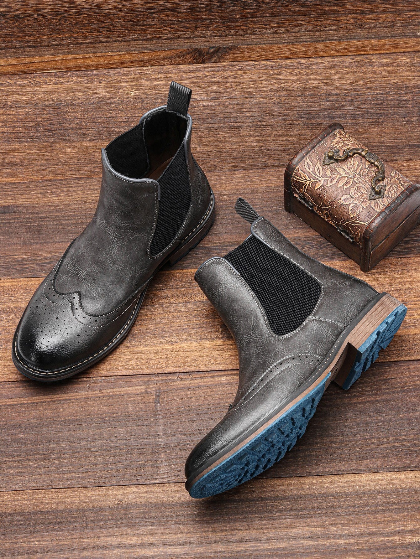 Frenk - Herren Slip-On Stiefel