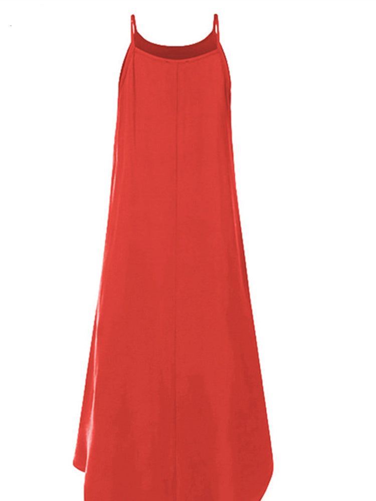 Klassisches Maxi Trägerkleid