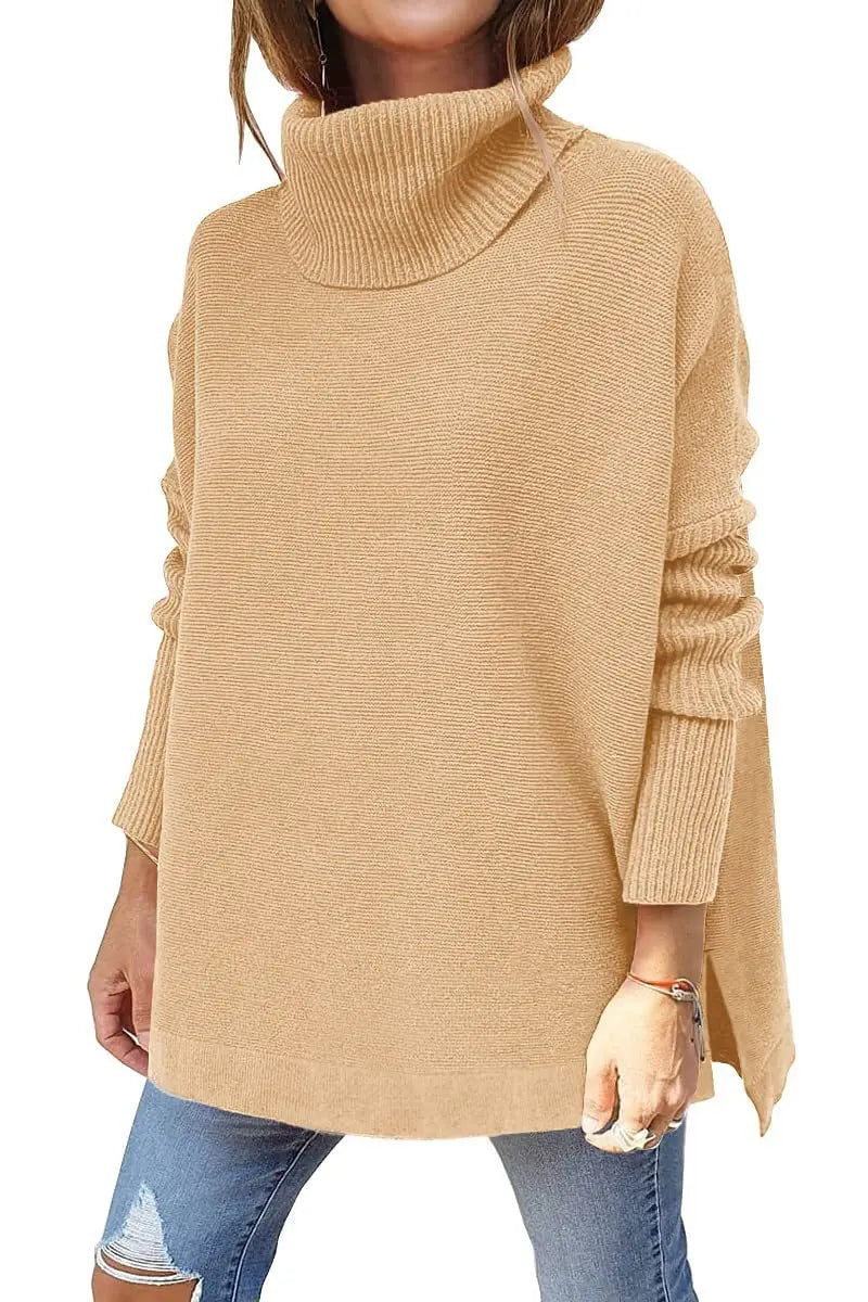 Bea™ - hochkragen Strickpullover
