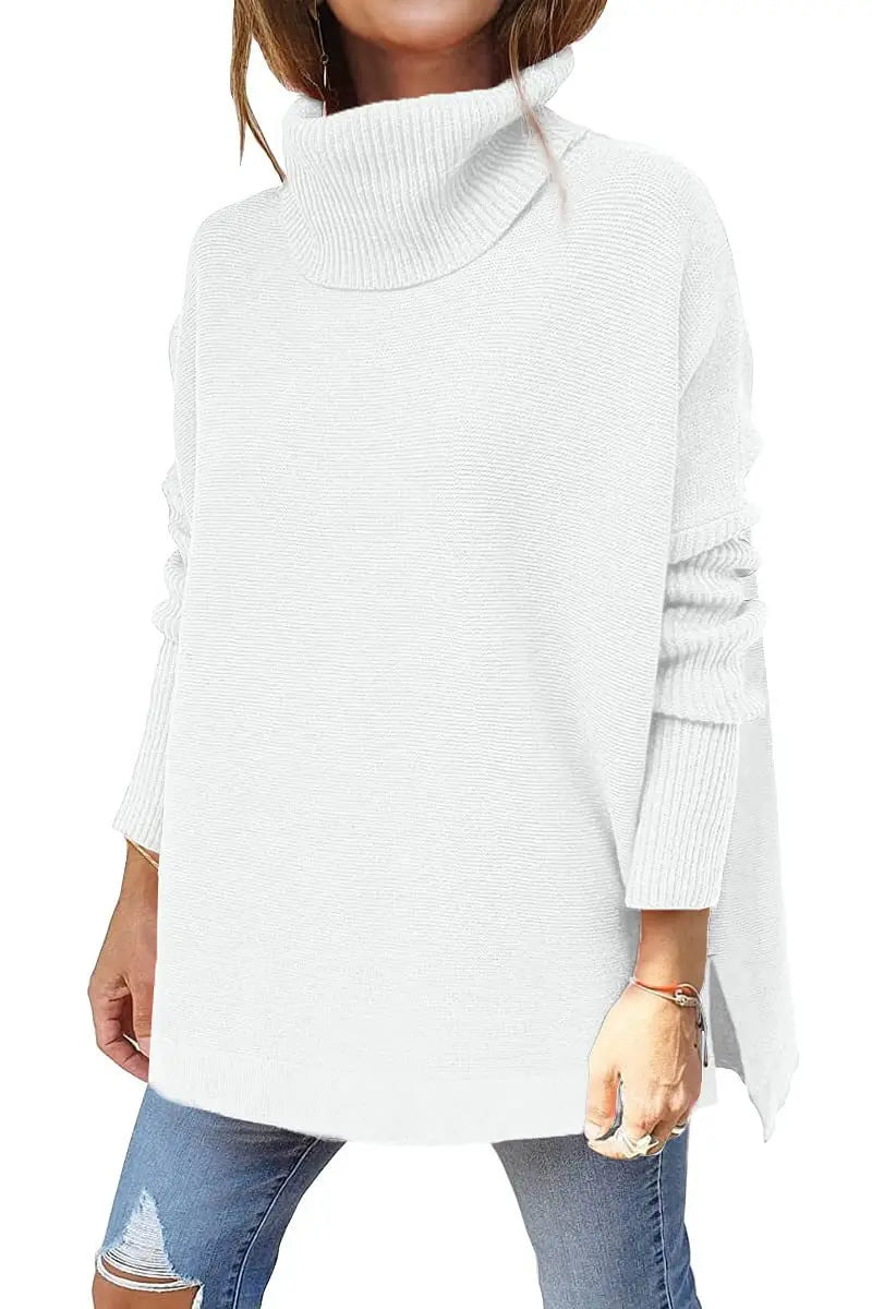 Bea™ - hochkragen Strickpullover