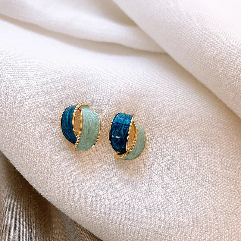 Micara - Ocean Swirl - Ohrringe