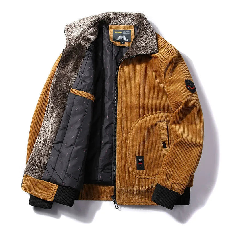 Samy – warme winterjacke für herren