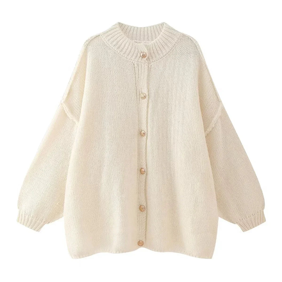 Alfonsine - Schicker Strick-Cardigan-Pullover