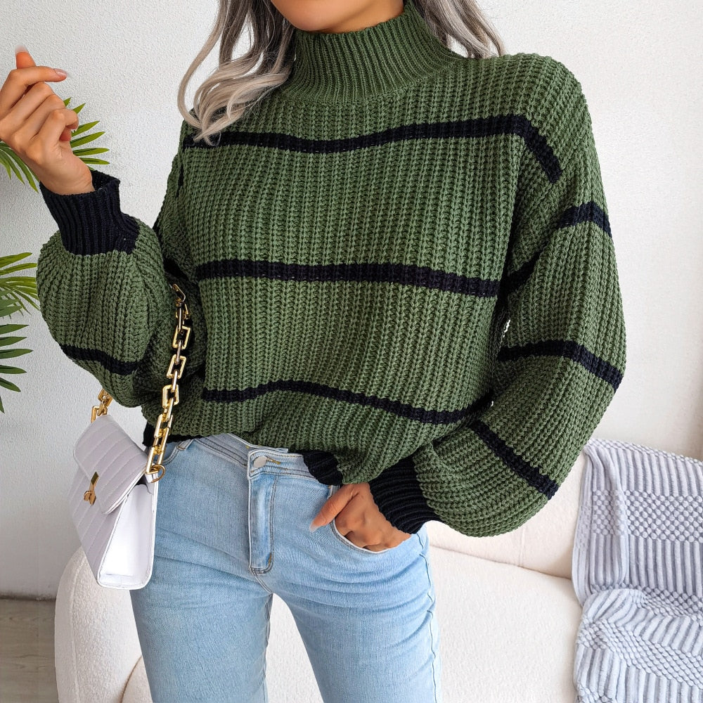 Martina - Rollkragen Pullover für Damen