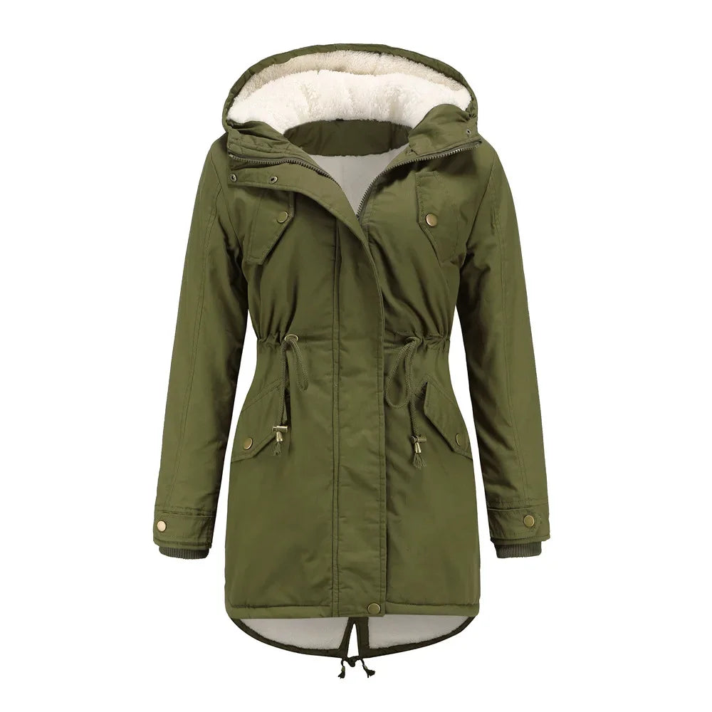 Bonafita Edith | Warme Winter-Parka mit Fleecefutter – Perfekt für die kalten Tage