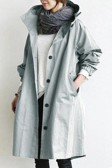 Nikoletta | Damen Wasserdichter Trenchcoat