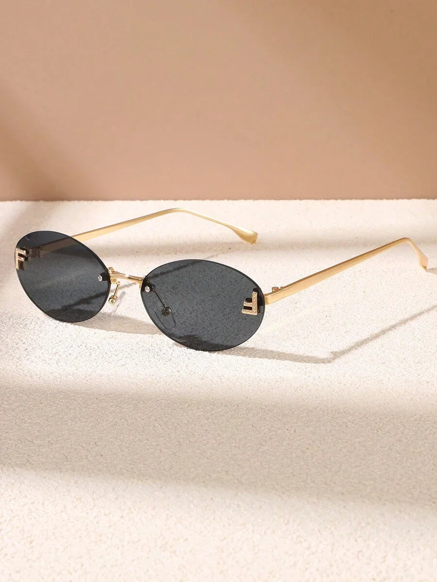 Falla – Sonnenbrille Retro Vintage Stil | Gold Sunglasses Women