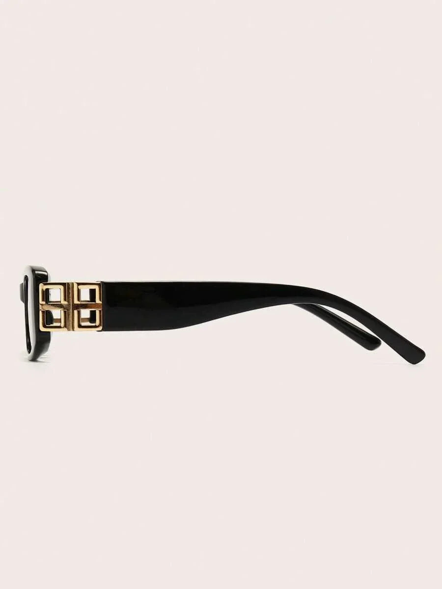 Werla - Schwarze Sonnenbrille Damen | Vintage Retro Sunglasses