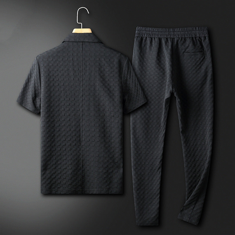 Jude - Herren Vintage Hemd und Hose Set
