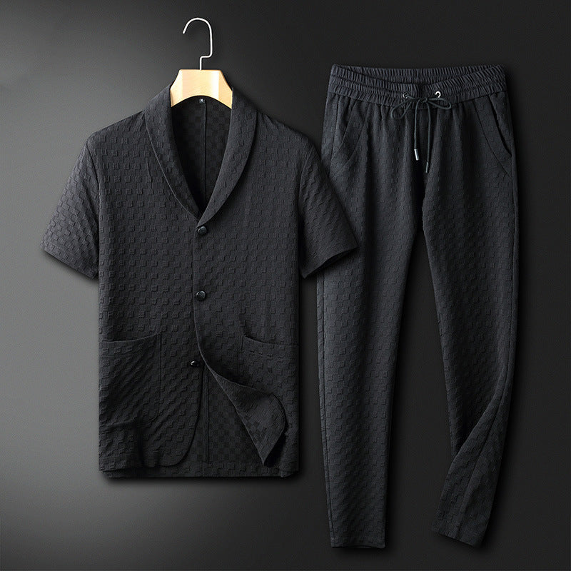 Jude - Herren Vintage Hemd und Hose Set