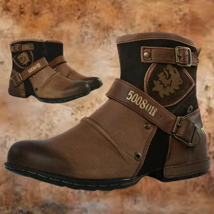 Klauso - stylische vintage-herrenstiefel