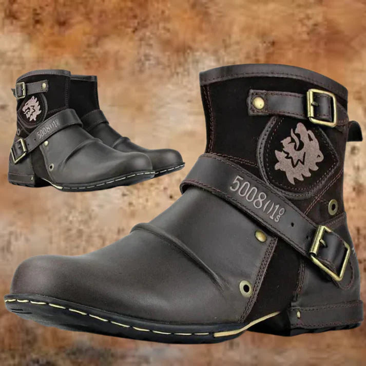 Klauso - stylische vintage-herrenstiefel