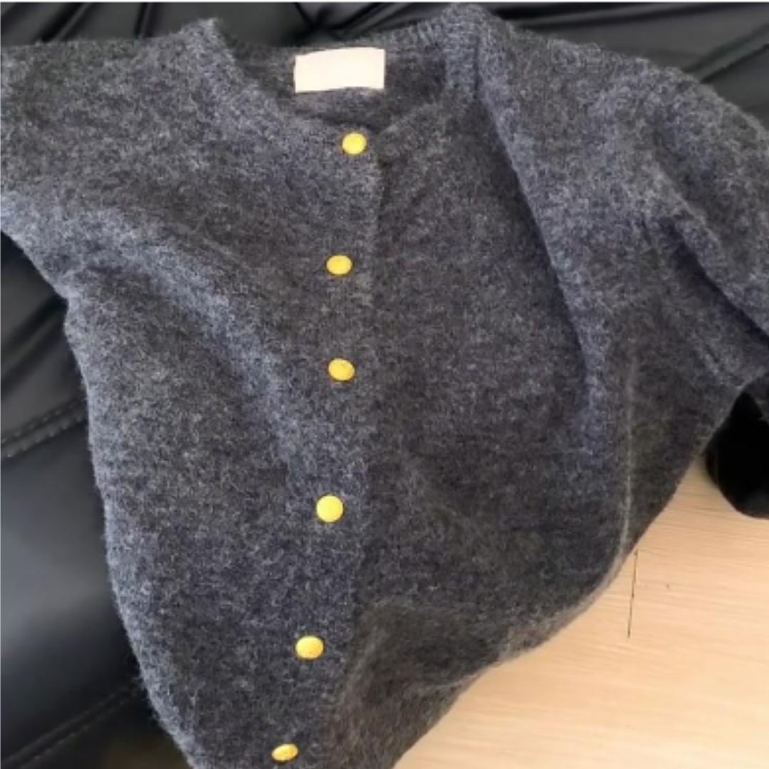 Isaura Cozy Fuzzy Knit Cardigan