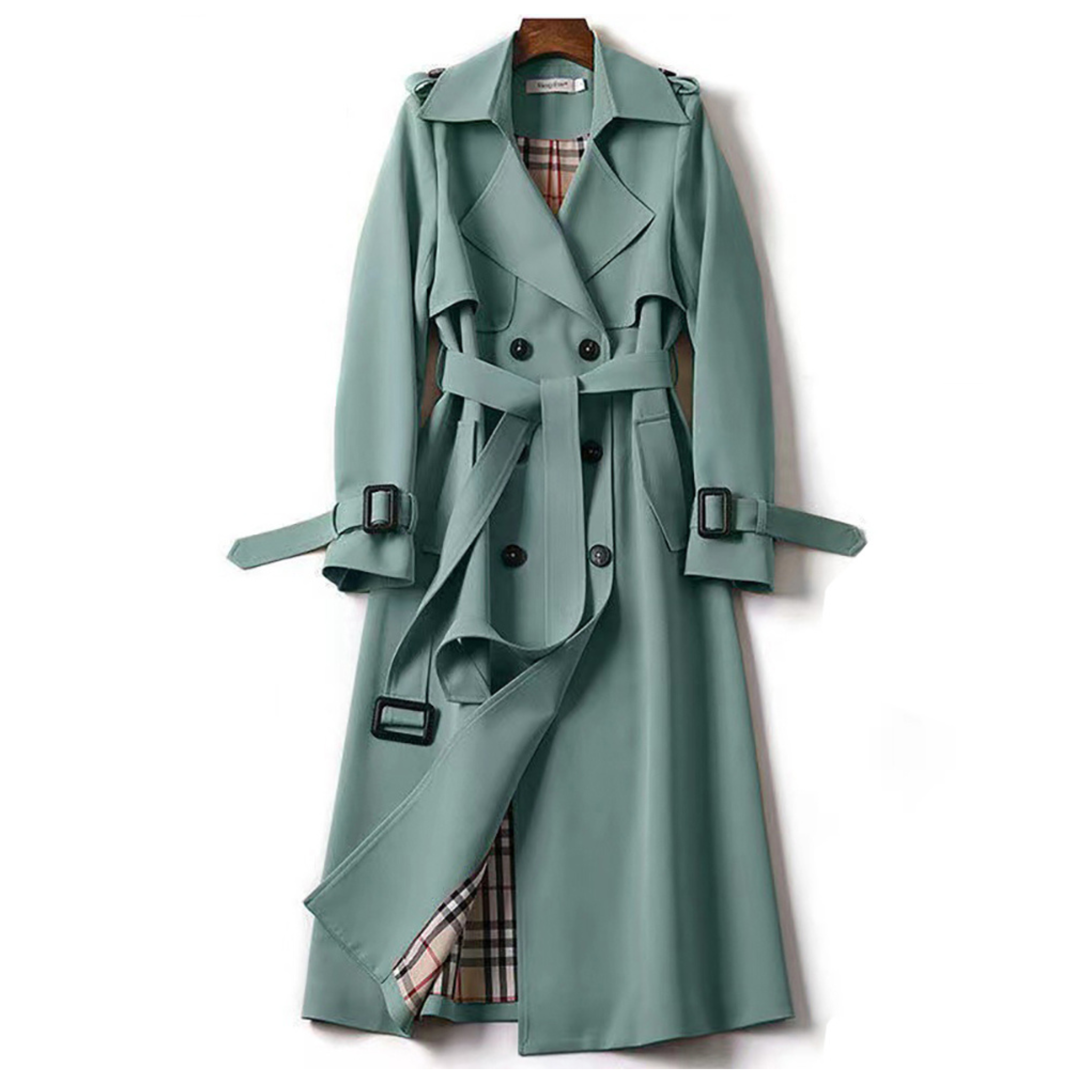 Aurora - Klassische und Stilvolle Herbst-Bodice-Trenchcoat für Damen