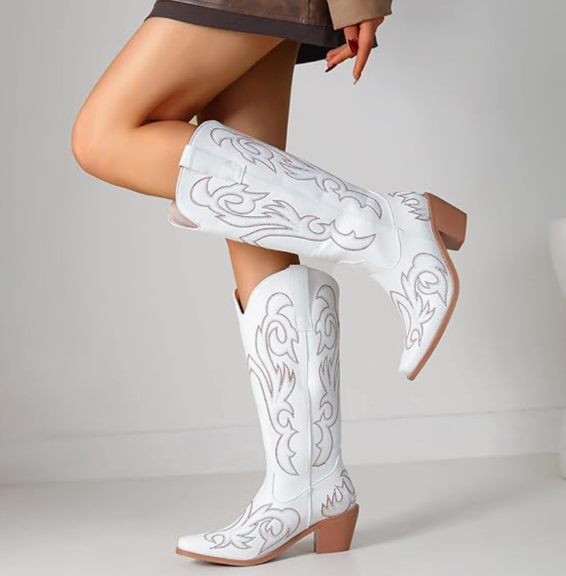 Westernstiefel mit Aufdruck für Damen