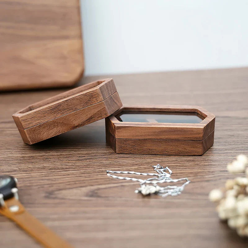 Chaste | Premium Holz-Schmuckkästchen