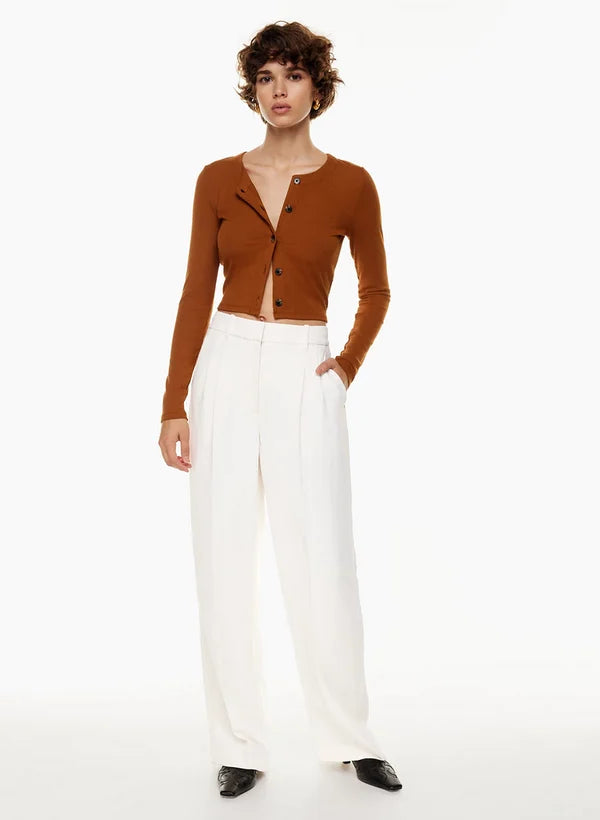Lia - Hochtaillierte Weite Damen Hosen