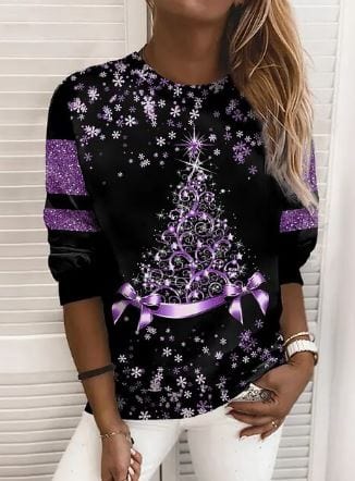 Yasmine | Elegantes festliches Damen-Sweatshirt