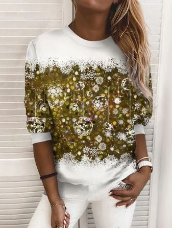 Yasmine | Elegantes festliches Damen-Sweatshirt