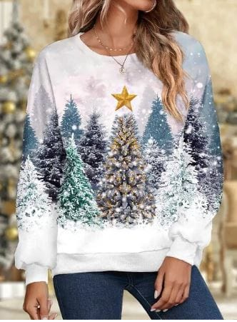 Yasmine | Elegantes festliches Damen-Sweatshirt