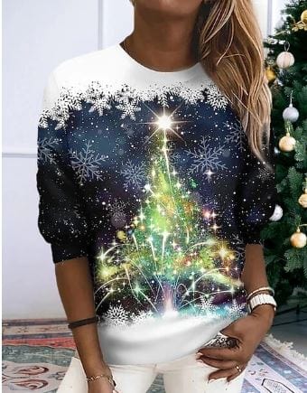 Yasmine | Elegantes festliches Damen-Sweatshirt