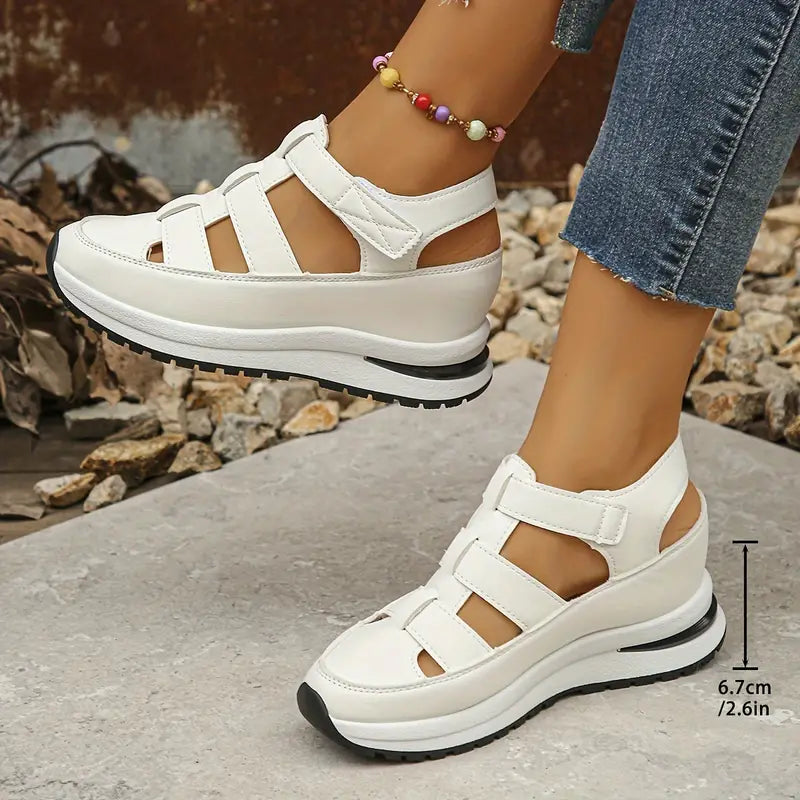 OrthoJoy™ - Orthopädische Keilabsatzsandalen